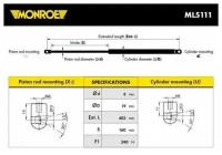 Амортизатор багажника AUDI 100 90-94, A6 94-97: MONROE ML5111