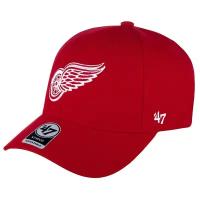 Бейсболка 47 BRAND арт. H-MVP05WBV Detroit Red Wings NHL (красный), размер ONE