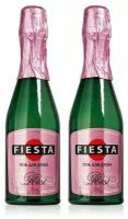 Fiesta Rose Гель для душа в виде бутылки шампанского 500 мл 2 бутылочки