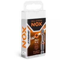 Набор бит Nox, Strong torsion, Ph2, 50 мм, 10 шт