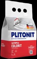Затирка цементная Plitonit Colorit черная 2 кг
