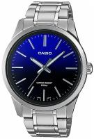 Наручные часы CASIO Collection MTP-E180D-2AVEF, черный, серебряный