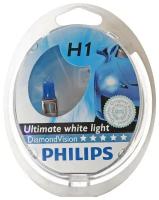 Лампа 12V H1 55W P14.5s бокс (2шт.) Diamond Vision PHILIPS 12258DVS2