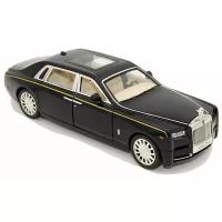 Машинка металлическая инерционная "Роллс Ройс Фантом" Rolls-Royce Ghost 1:24 Черный