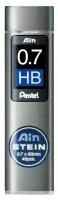 Pentel Грифели для карандашей автоматических Ain Stein 0.7 мм 40 грифелей в тубе C277-HBO HB