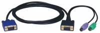 Кабель Tripp Lite PS2 3-in-1 Cable Kit for KVM Switch B004-008, 6-ft