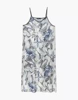Платье Gloria Jeans, размер 12-14л/152-164, мультиколор, белый