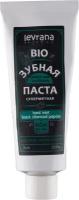 Зубная паста био супермятная "Hard mint & black charcoal & papain" Levrana, 75 мл