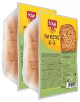 Хлеб Schar - Pan Rustico, злаковый безглютеновый, 250г/2 шт