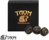 Наклейка для кия Taom Pro Hard / жесткая, 14 мм, в индивидуальной коробке, 1 шт