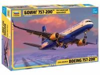 1/144 Пассажирский авиалайнер Боинг 757-200™ Звезда 7032