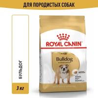 Корм для собак Royal Canin Bulldog Adult (Французский Будьдог Эдалт) Корм сухой для взрослых собак породы Бульдог от 12 месяцев, 3 кг