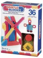 Конструктор игольчатый в коробке Bristle Blocks (Battat); 36 деталей