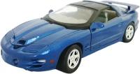 Pontiac Firebird 1999 года 1:24 коллекционная модель автомобиля MotorMax 73232 blue