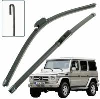 Дворники Mercedes-Benz G-Class W463 Мерседес ДЖИ-класс 5 дв 5-й рест 2008 2009 2010 2011 2012 Щетки стеклоочистителя бескаркасные 400мм-400мм к-т 2 шт