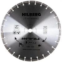 Диск алмазный Hilberg HM109 (400x25,4мм) отрезной Hard Materials Лазер
