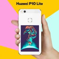 Силиконовый чехол на Huawei P10 Lite Сёрфер / для Хуавей П10 Лайт