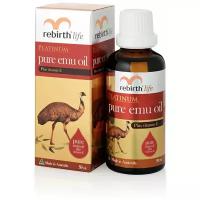 Rebirth Platinum Pure Emu Oil, чистое масло Эму, 50 мл