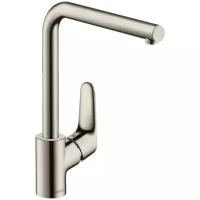 Смеситель для кухни, сталь, Hansgrohe Focus 31817800