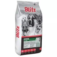 Корм сухой BLITZ Sensitive Senior Dog All Breeds 15 кг для собак старше 7 лет (индейка) полнорационный