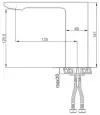 Смеситель для раковины (умывальника) Raiber Sensor RHL6505N сере6ристый