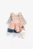Комплект (платье/колготки/боди) Mothercare Set (dress/leotard/bodysuit) 86 Дети