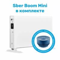 SLS KIT Обогреватель HEAT1 2кВт WiFi white и умная колонка SberBoom Mini с виртуальным ассистентом Салют