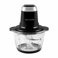 Измельчитель WILLMARK WMC-5288 (400Вт, стекл. чаша 1,2л, двойн. лезвия, рез. основание)