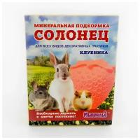 Мышильд минеральная подкормка для грызунов Солонец "Клубника" 50 г