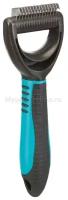 Колтунорез для кошек и собак Trixie Universal Groomer S, размер 5х17см, черный