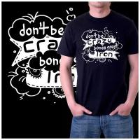 Мотофутболка Bones arent Iron CRAZY IRON (M)