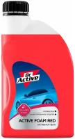 Автошампунь Dr. Active "Active Foam Red" для бесконтактной мойки автомобиля, концентрат 1 л