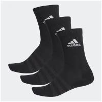 Носки adidas, 3 пары, размер 33/35, черный