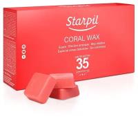 Воск в брикетах Коралл Starpil Coral Wax, 1000 гр