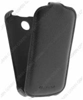 Кожаный чехол для Lenovo A690 Armor Case (Черный)