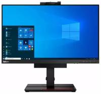 Монитор Lenovo 23.8" ThinkVision TIO24Gen4 черный IPS 4ms 16:9 HDMI M/M матовая HAS Pivot 1000:1 250cd 178гр/178гр 1920x1080 D-Sub DisplayPort FHD USB 5.15кг