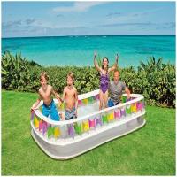Детский надувной бассейн Семейный Intex (Интекс) Swim Center Family Lounge Pool (57477)