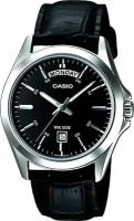 Наручные часы CASIO Collection 78417, MTP-1370L-1A, серебряный, черный