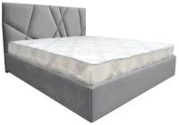 Кровать Геометрия 180х190 см, ПМ, цвет и материал на выбор