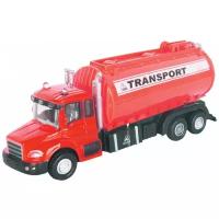 Машинка Autogrand Junior Motors Tank Wagon Truck цистерна (34122) 1:48, красный