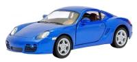 Легковой автомобиль Kinsmart Porsche Cayman S (KT5307W) 1:32, 12.5 см, синий