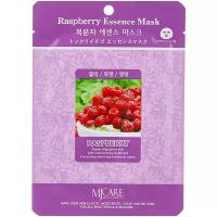 Тканевая маска с экстрактом малины MJ Care Raspberry Essence Mask