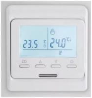 ТеплоСофт Терморегулятор для тёплого пола электронный E51.716 белый 51716