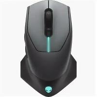 Dell Mouse AW610M Alienware; Gaming; Wired/Wireless; USB; Optical; 16000 dpi; 7 butt; Dark side of the moon