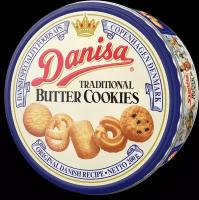 Печенье DANISA Butter Cookies cдобное, 200г