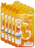 Elizavecca Тканевая маска Vita Deep Power Ringer Mask Pack, 23 мл, 5 уп