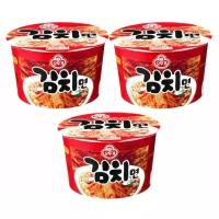 Ottogi Лапша быстрого приготовления со вкусом кимчи Kimchi Ramen, 105 г