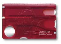 Швейцарская карта Victorinox SwissCard Nailcare (0.7240. T) Red