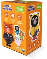 Развивающая настольная игра Мемо El`BascoKids "Котики", ET03-003