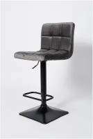 Барный стул BN 1012-1 RQ графит вельвет G-062-40